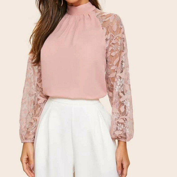 Dainty pink blouse - Picture 3 of 5